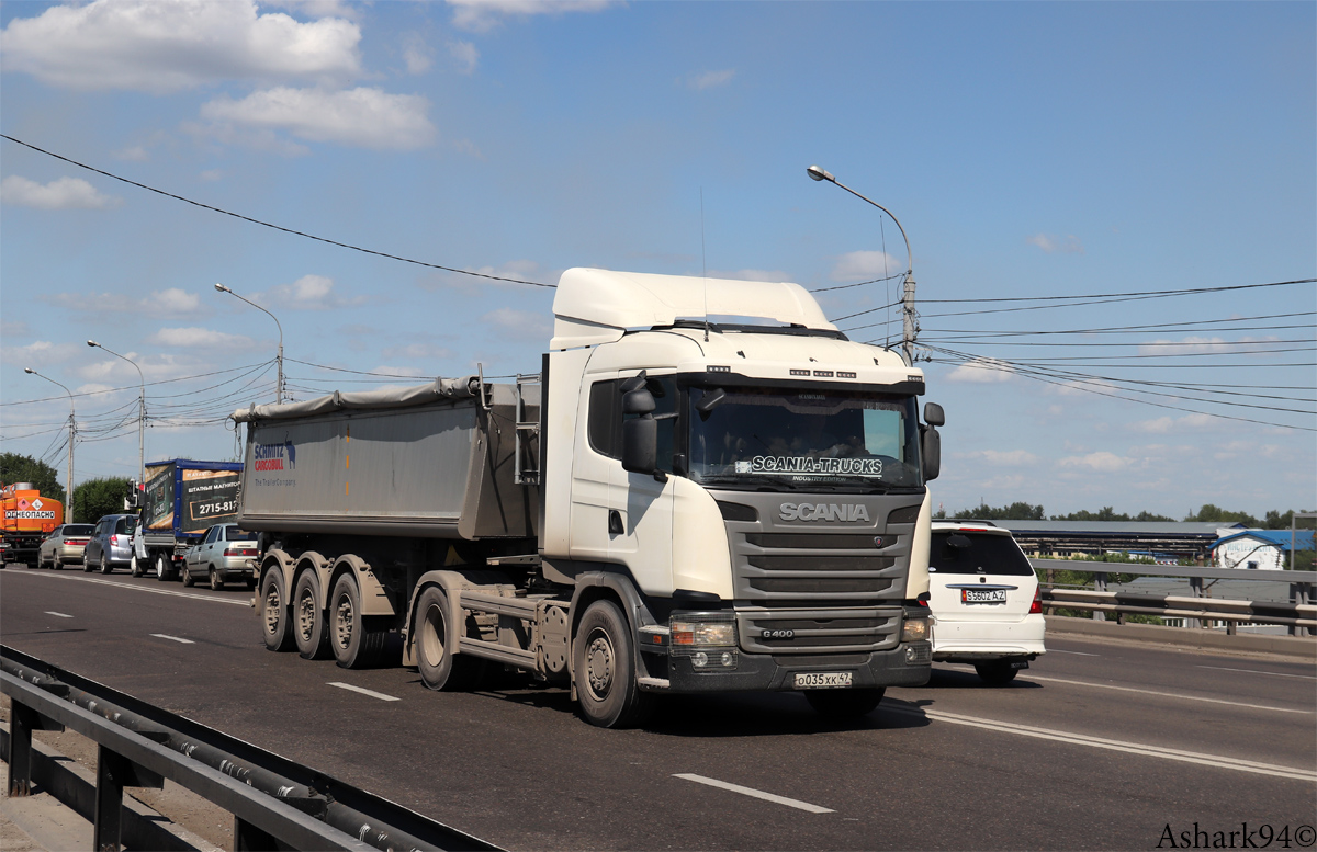 Красноярский край, № О 035 ХК 47 — Scania ('2013) G400