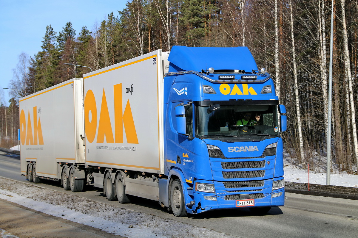 Финляндия, № 629 — Scania ('2016) R500