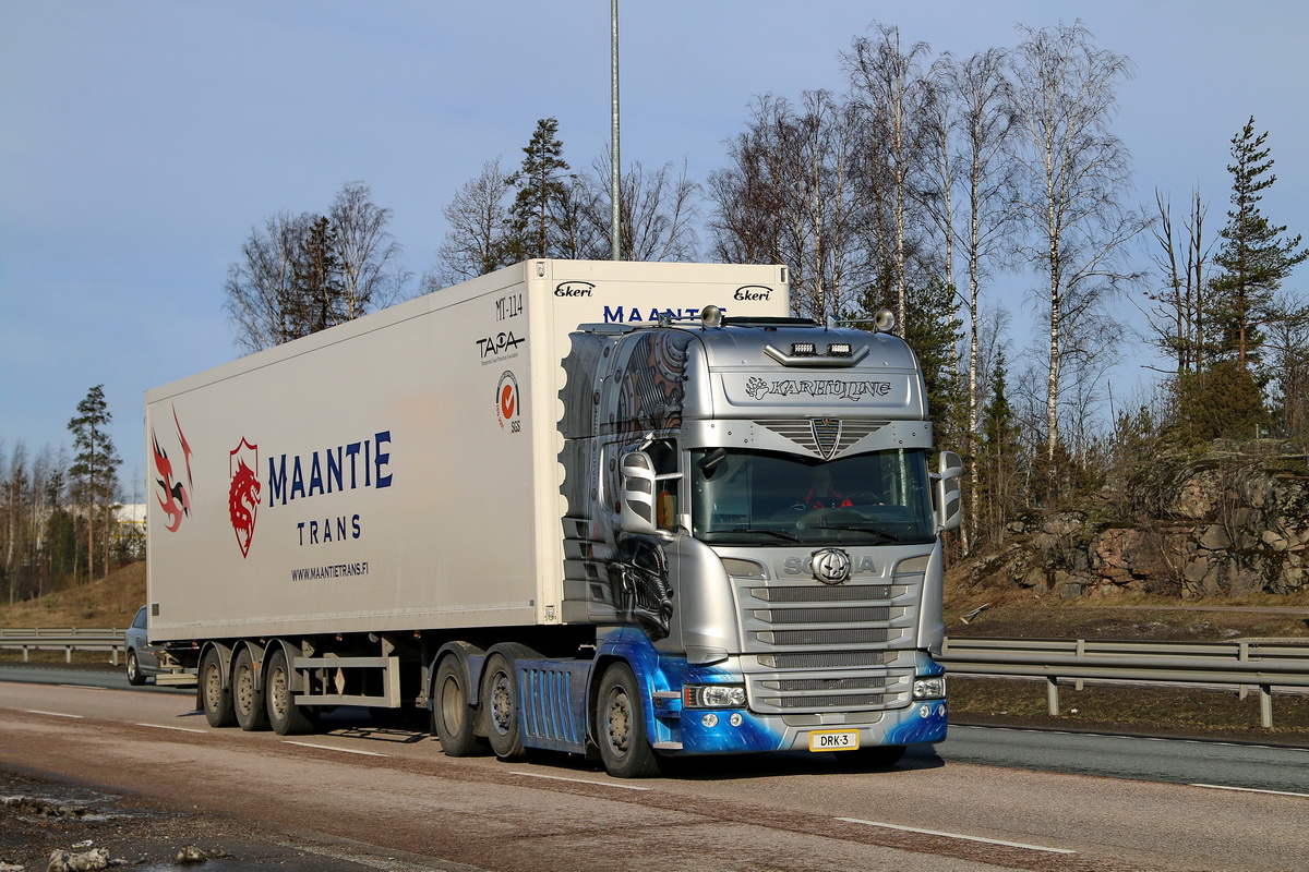 Финляндия, № DRK-3 — Scania ('2013) R520