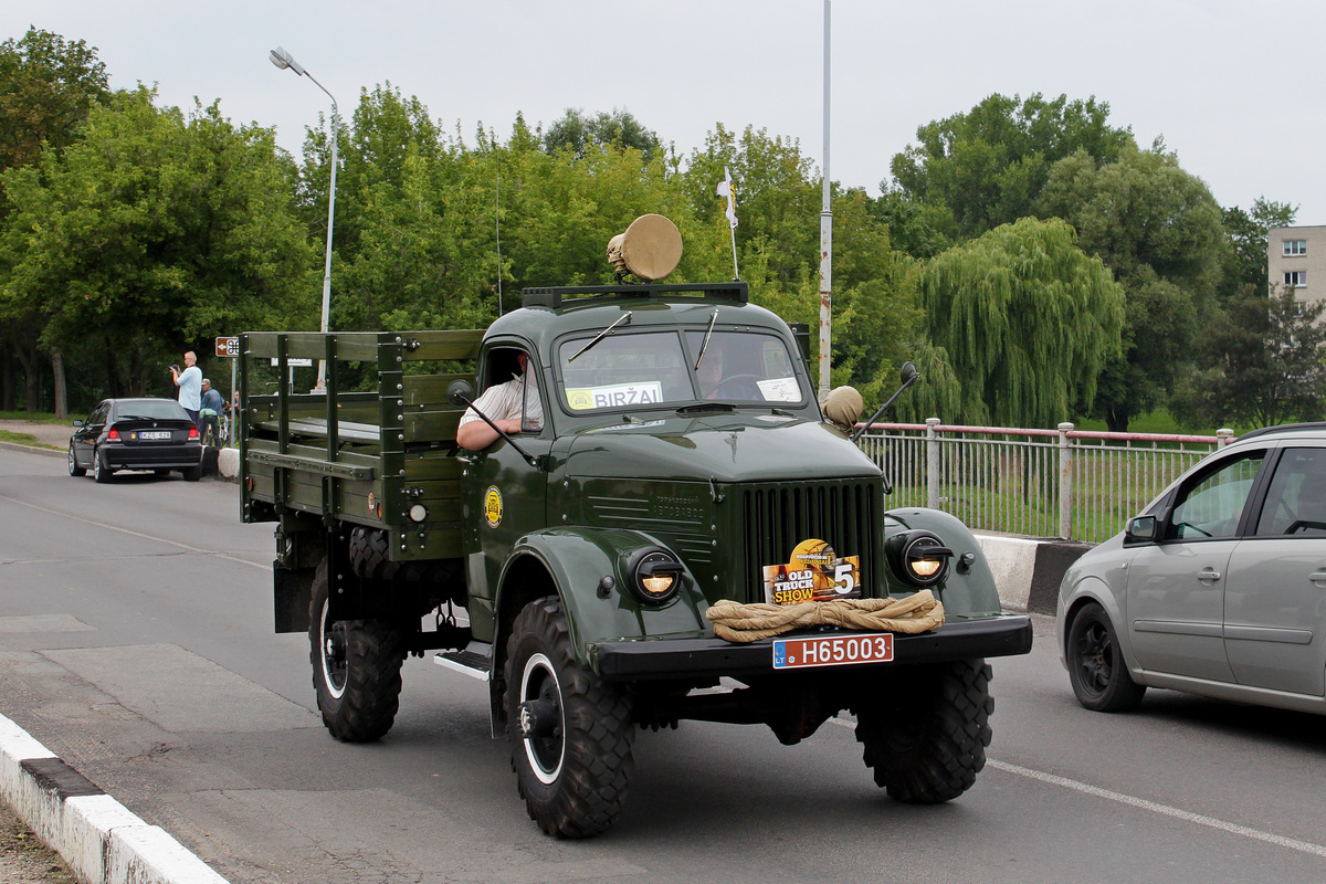 Литва, № H65003 — ГАЗ-63; Литва — Old Truck Show 2019