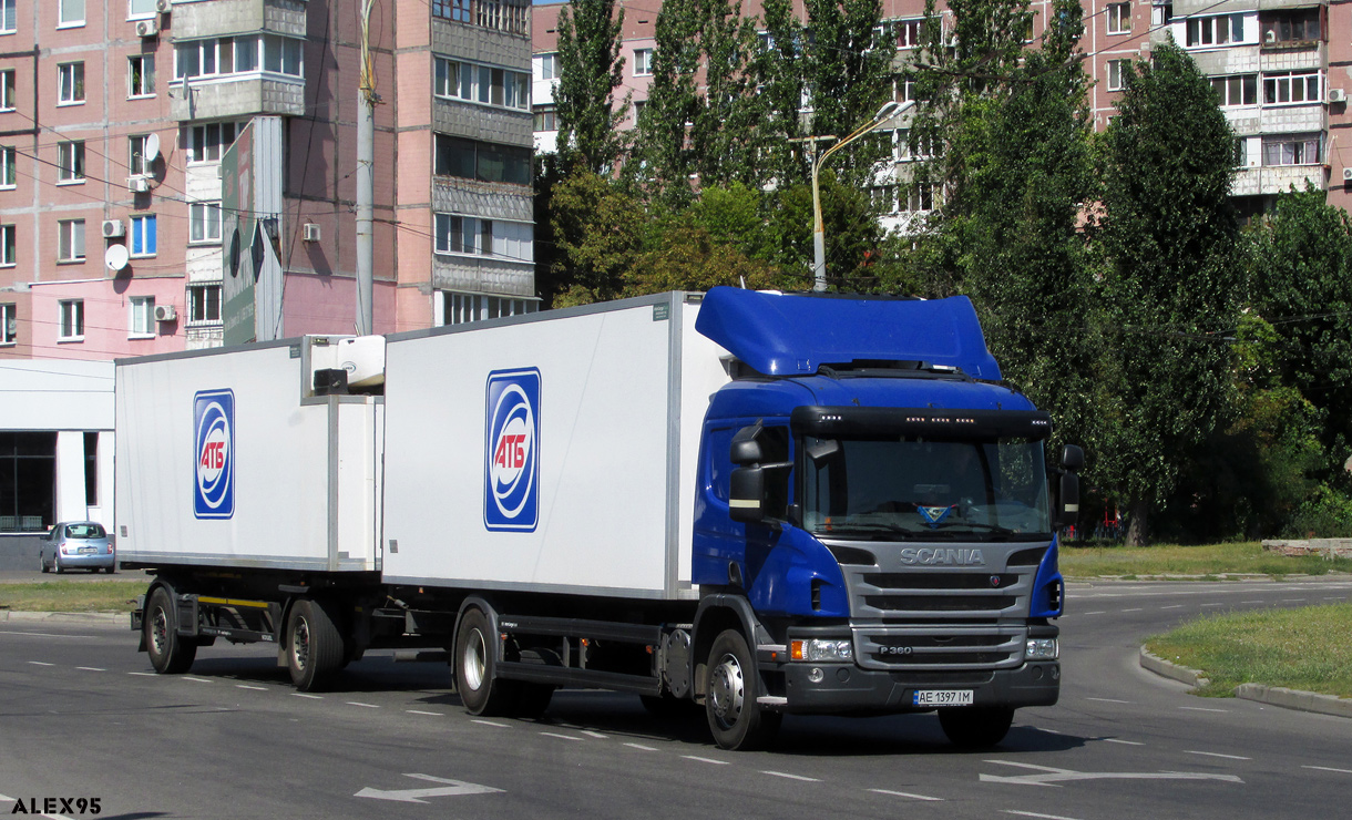 Днепропетровская область, № АЕ 1397 ІМ — Scania ('2011) P360