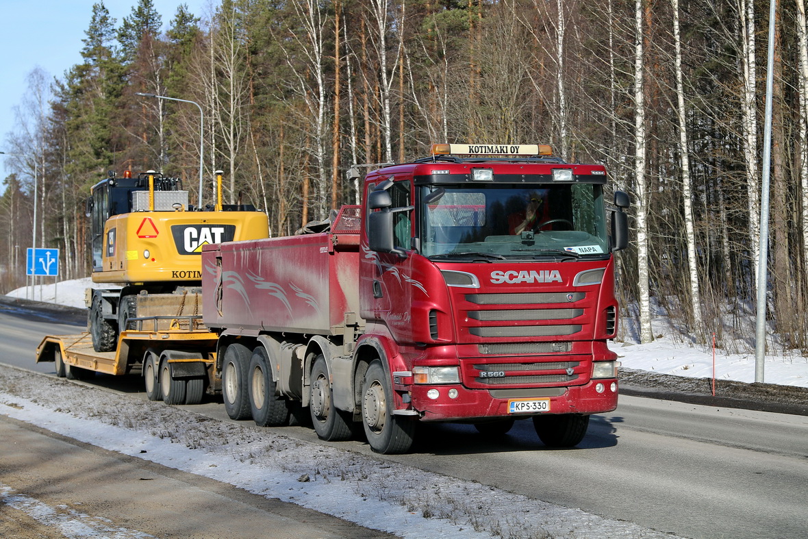 Финляндия, № KPS-330 — Scania ('2009) R560