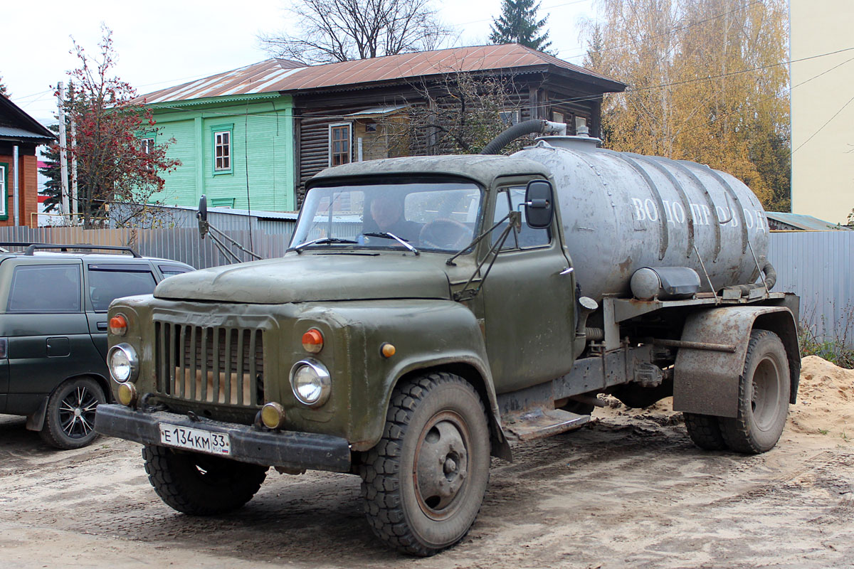 Владимирская область, № Е 134 КМ 33 — ГАЗ-53-12