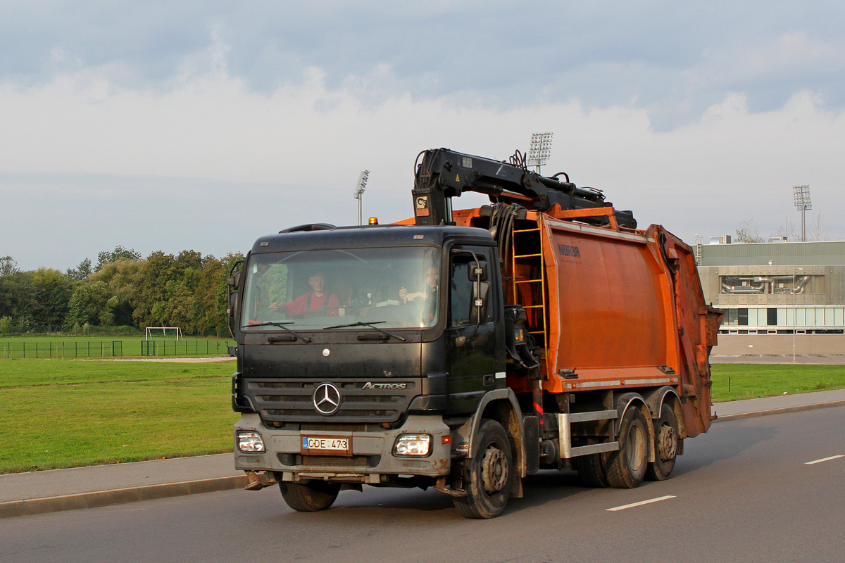 Литва, № CDE 473 — Mercedes-Benz Actros ('2003) 2532