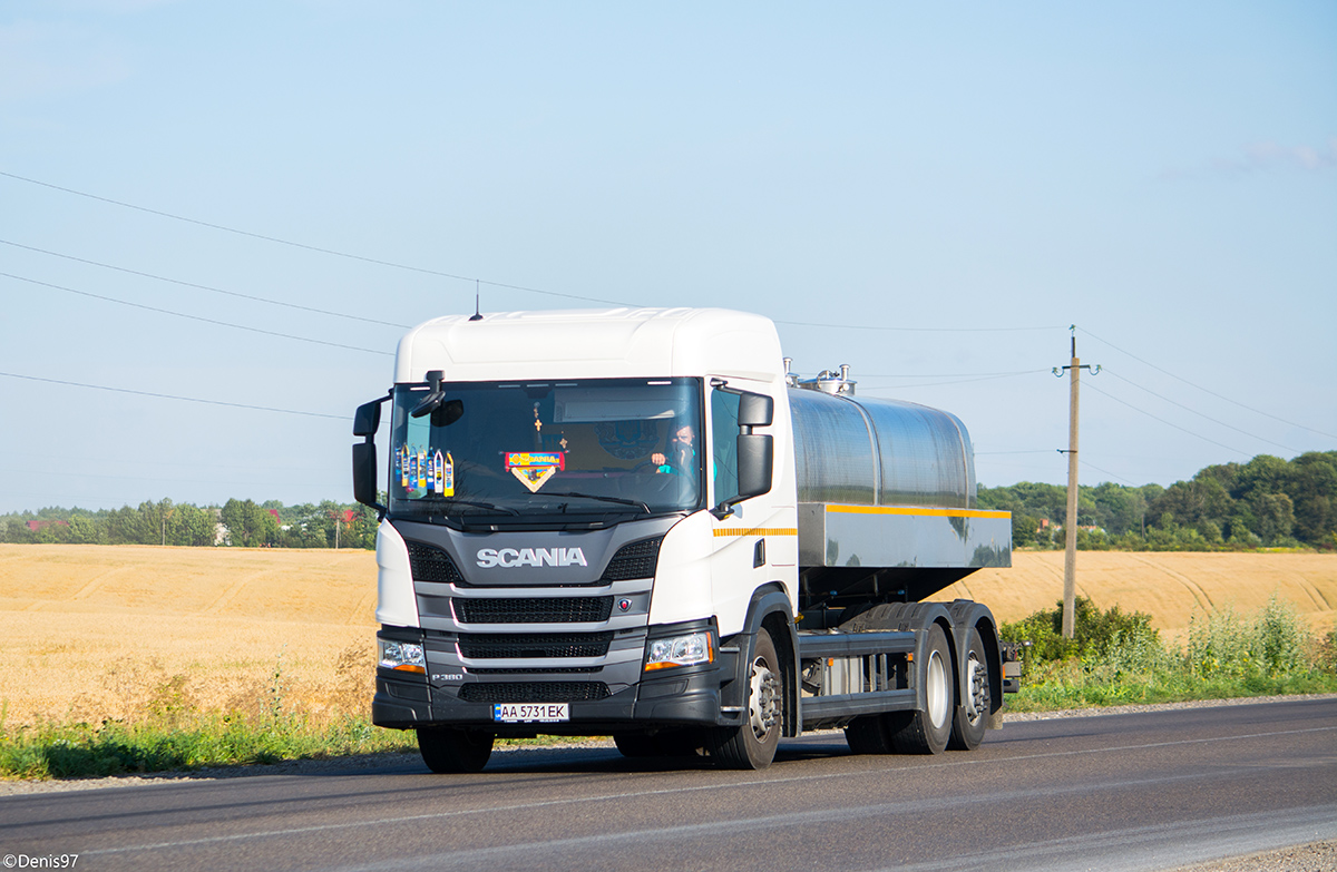 Львовская область, № АА 5731 ЕК — Scania ('2016) P380