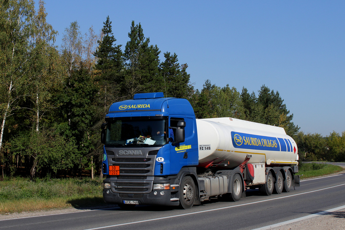 Литва, № JCE 748 — Scania ('2009) R420