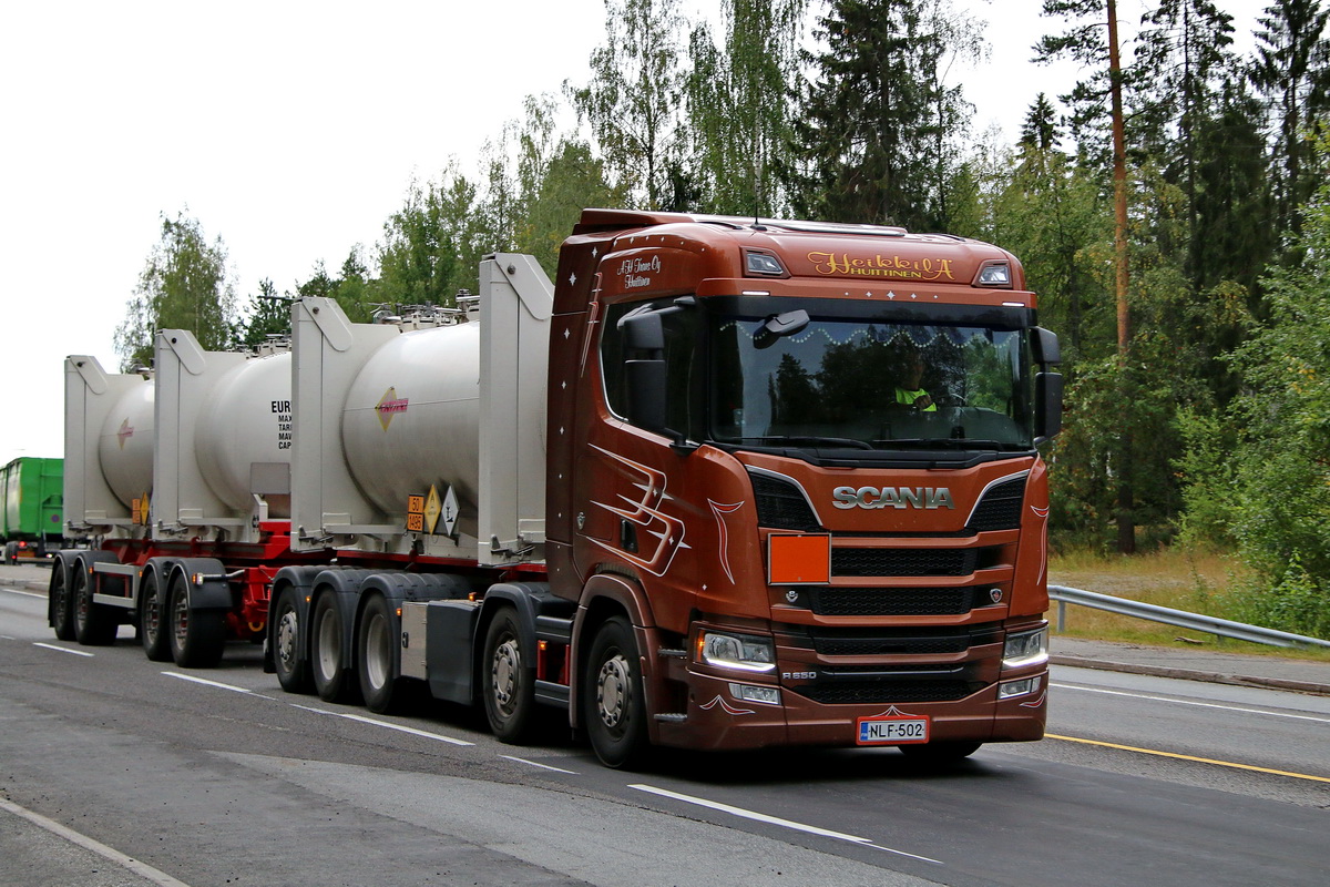 Финляндия, № NLF-502 — Scania ('2016) R650