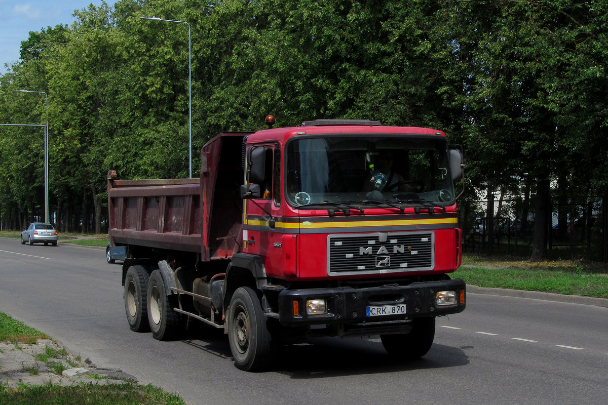 Литва, № CRK 870 — MAN F90 26.xxx (общая)
