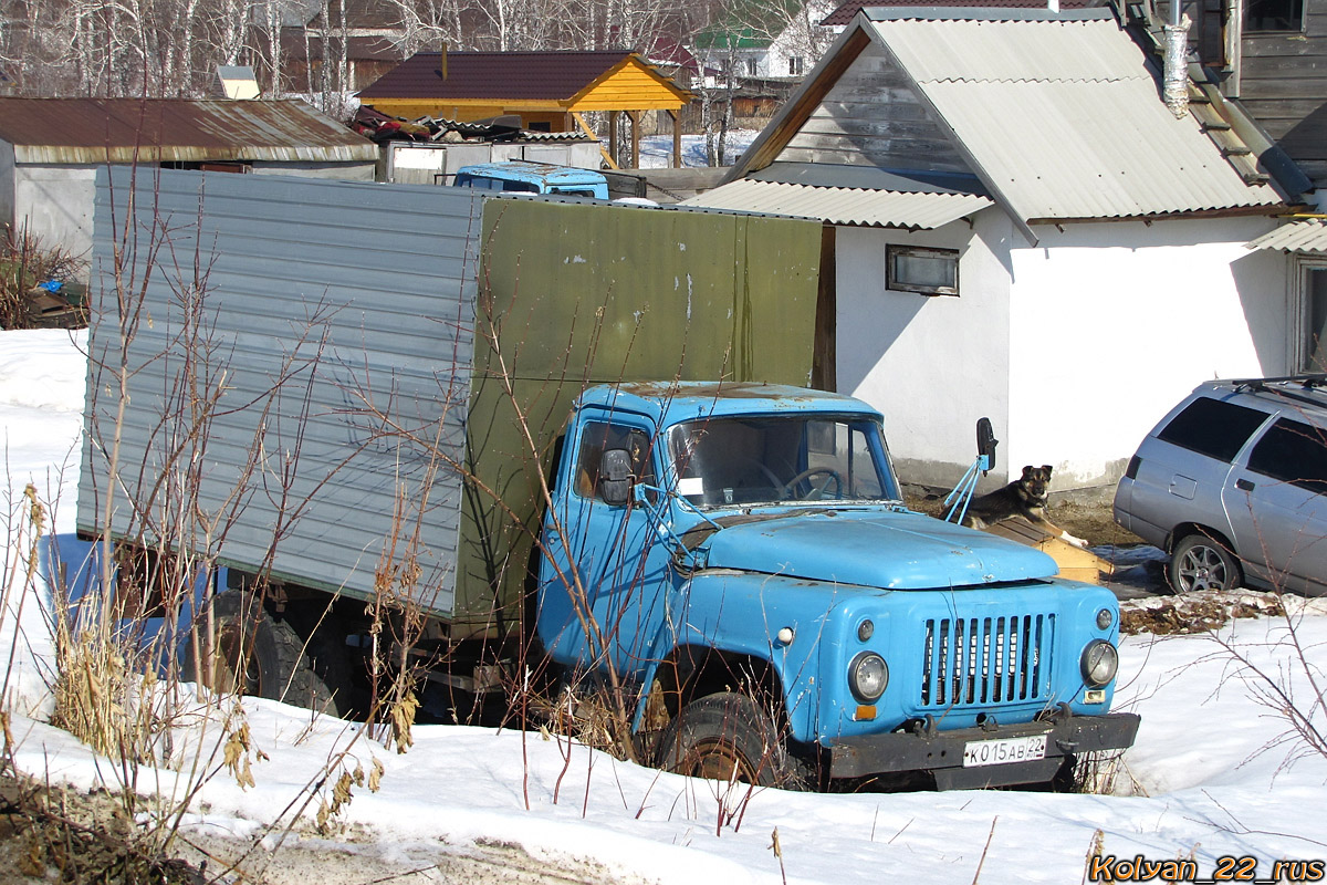 Алтайский край, № К 015 АВ 22 — ГАЗ-53-12