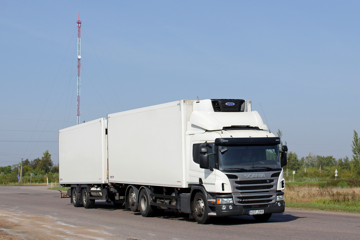 Литва, № KEF 586 — Scania ('2011) P410