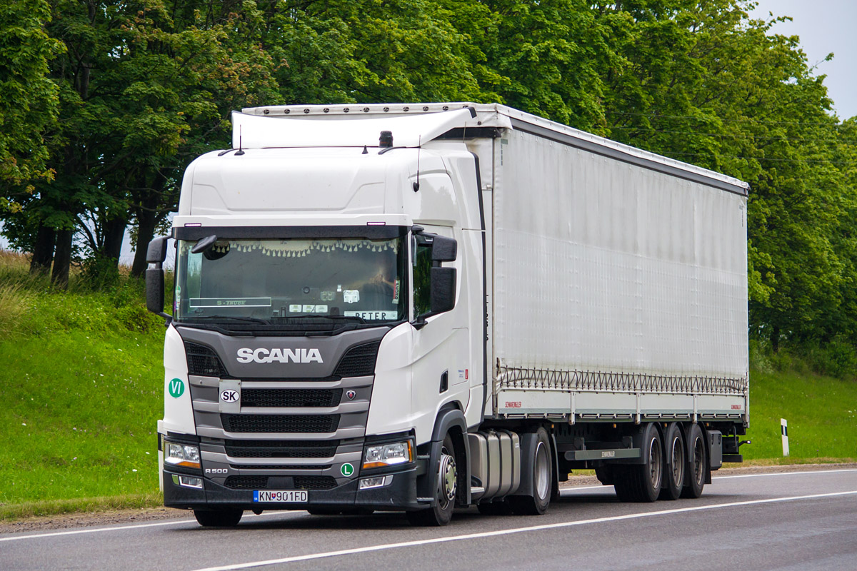 Словакия, № KN-901FD — Scania ('2016) R500