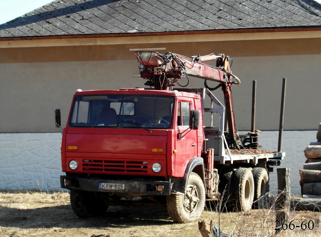 Венгрия, № KRW-625 — КамАЗ-53212