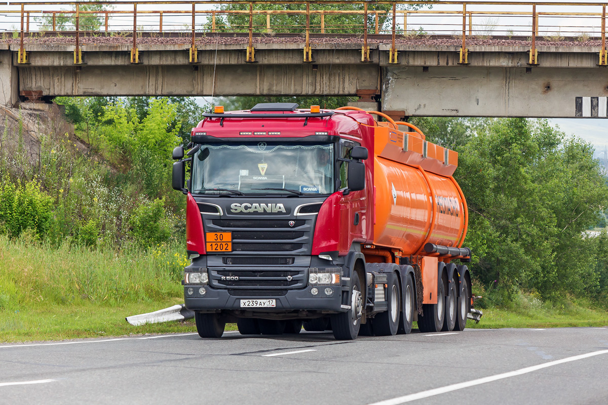 Тува, № Х 239 АУ 17 — Scania ('2013) R500