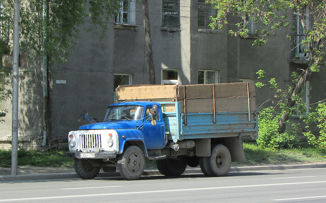 Новосибирская область, № С 336 РТ 154 — ГАЗ-52-01