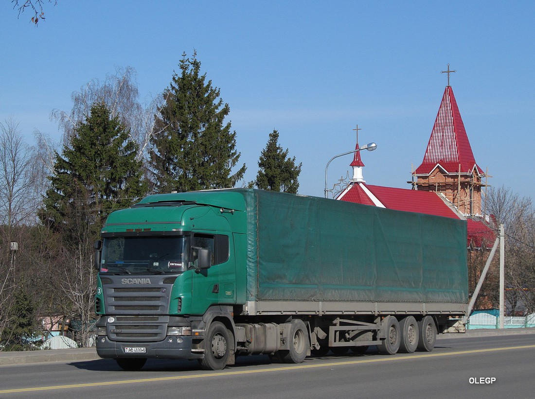 Могилёвская область, № АВ 4699-6 — Scania ('2004) R420