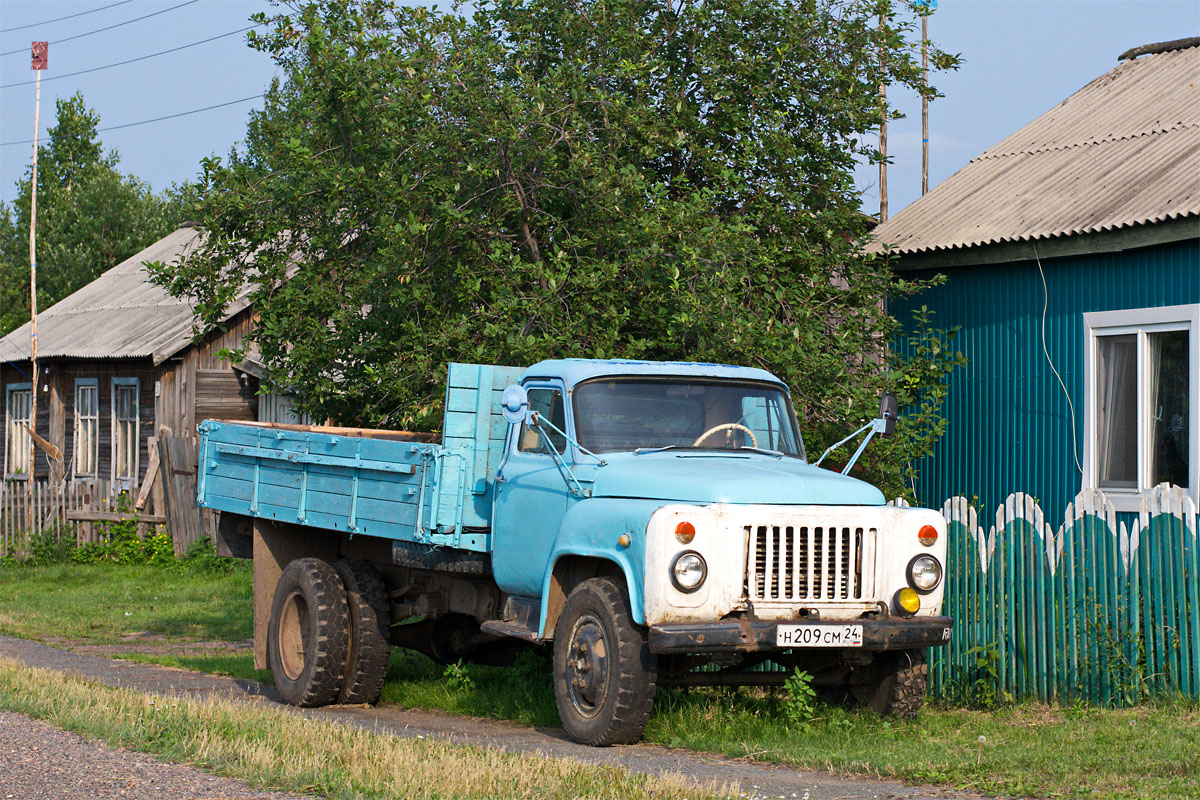 Красноярский край, № Н 209 СМ 24 — ГАЗ-53-12