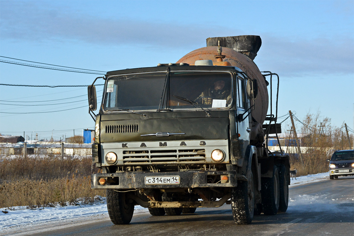 Саха (Якутия), № С 314 ЕМ 14 — КамАЗ-55111 (общая модель)