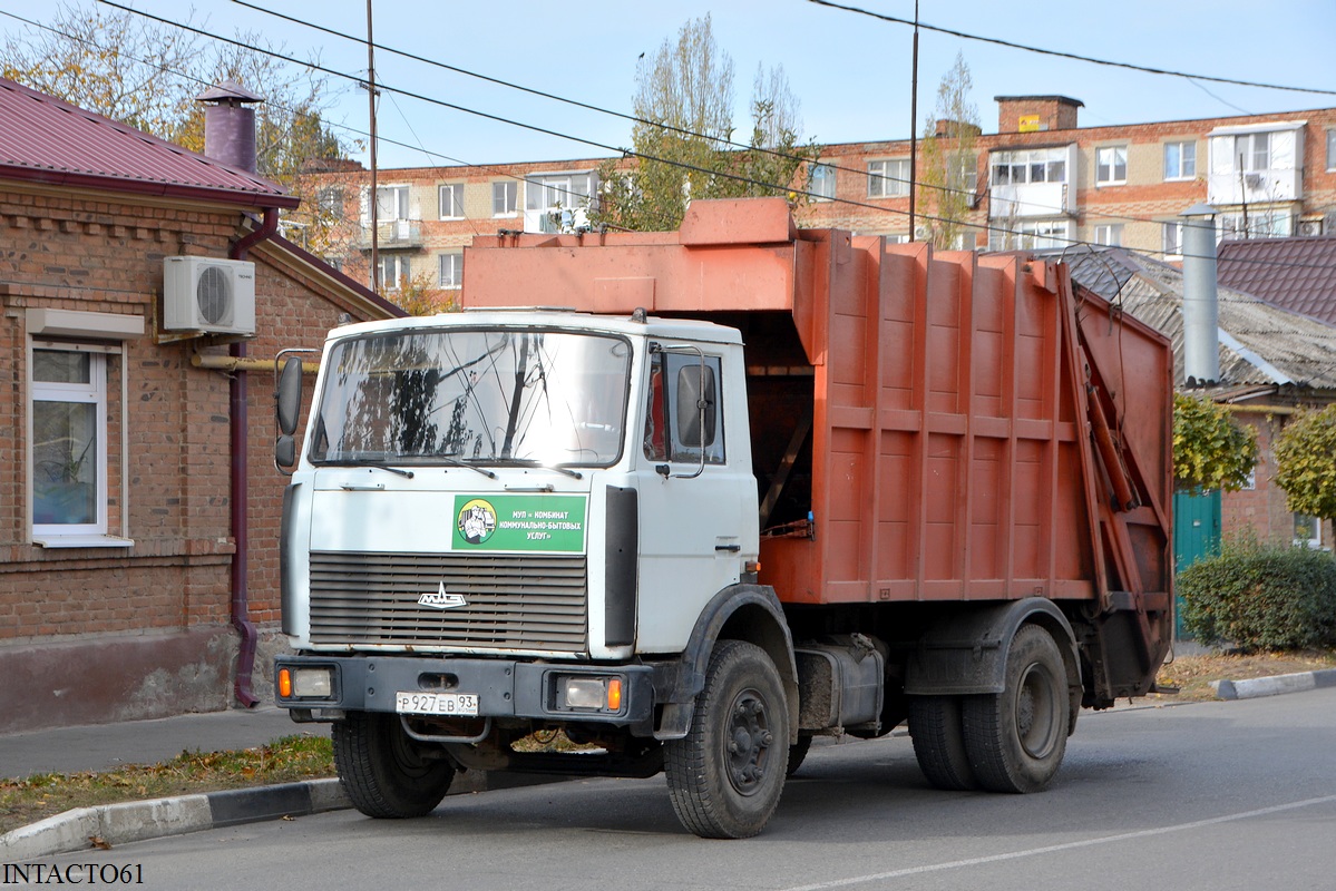 Краснодарский край, № Р 927 ЕВ 93 — МАЗ-5337 (общая модель)