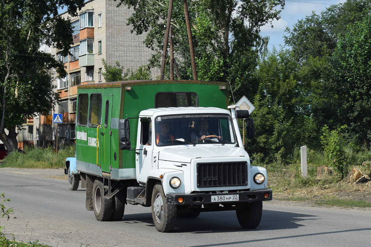 Алтайский край, № А 380 НР 22 — ГАЗ-3309