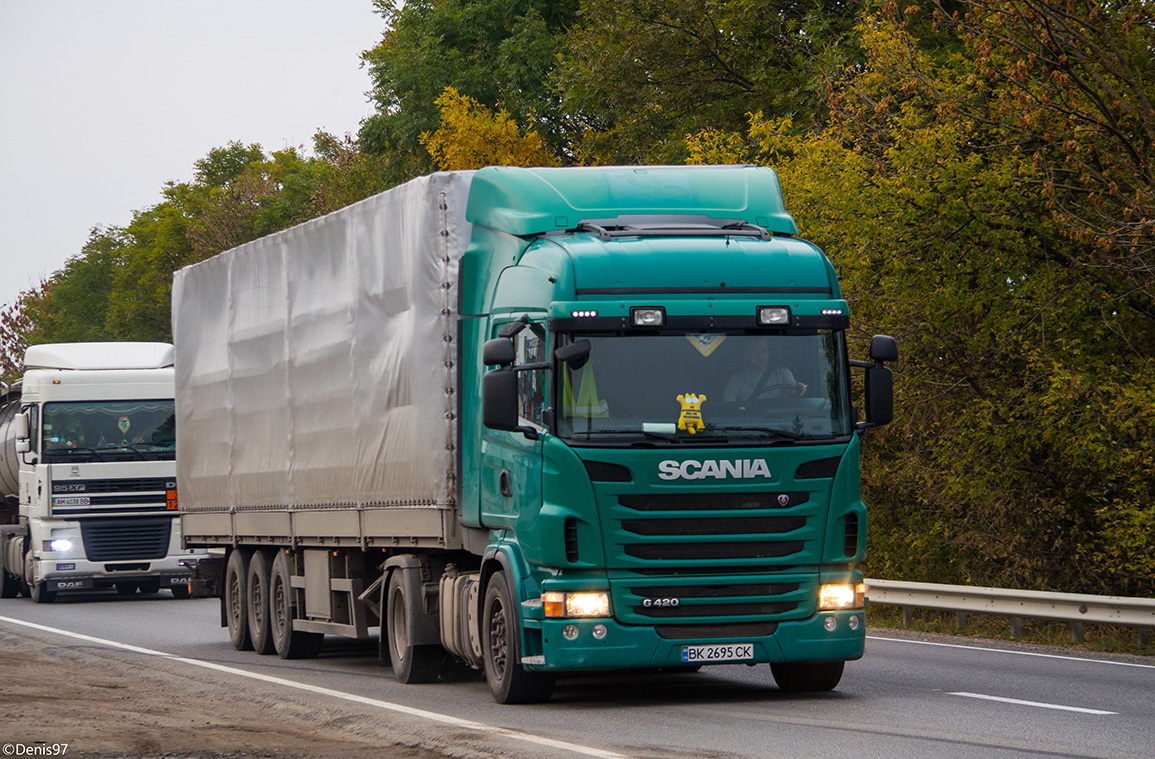 Ровненская область, № ВК 2695 СК — Scania ('2009) G420