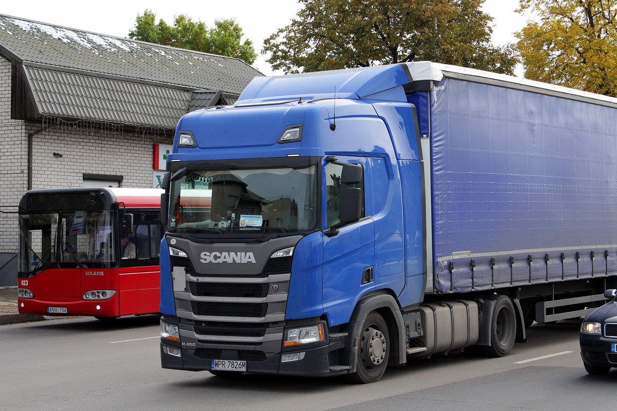 Польша, № WPR 7826M — Scania ('2016) R450