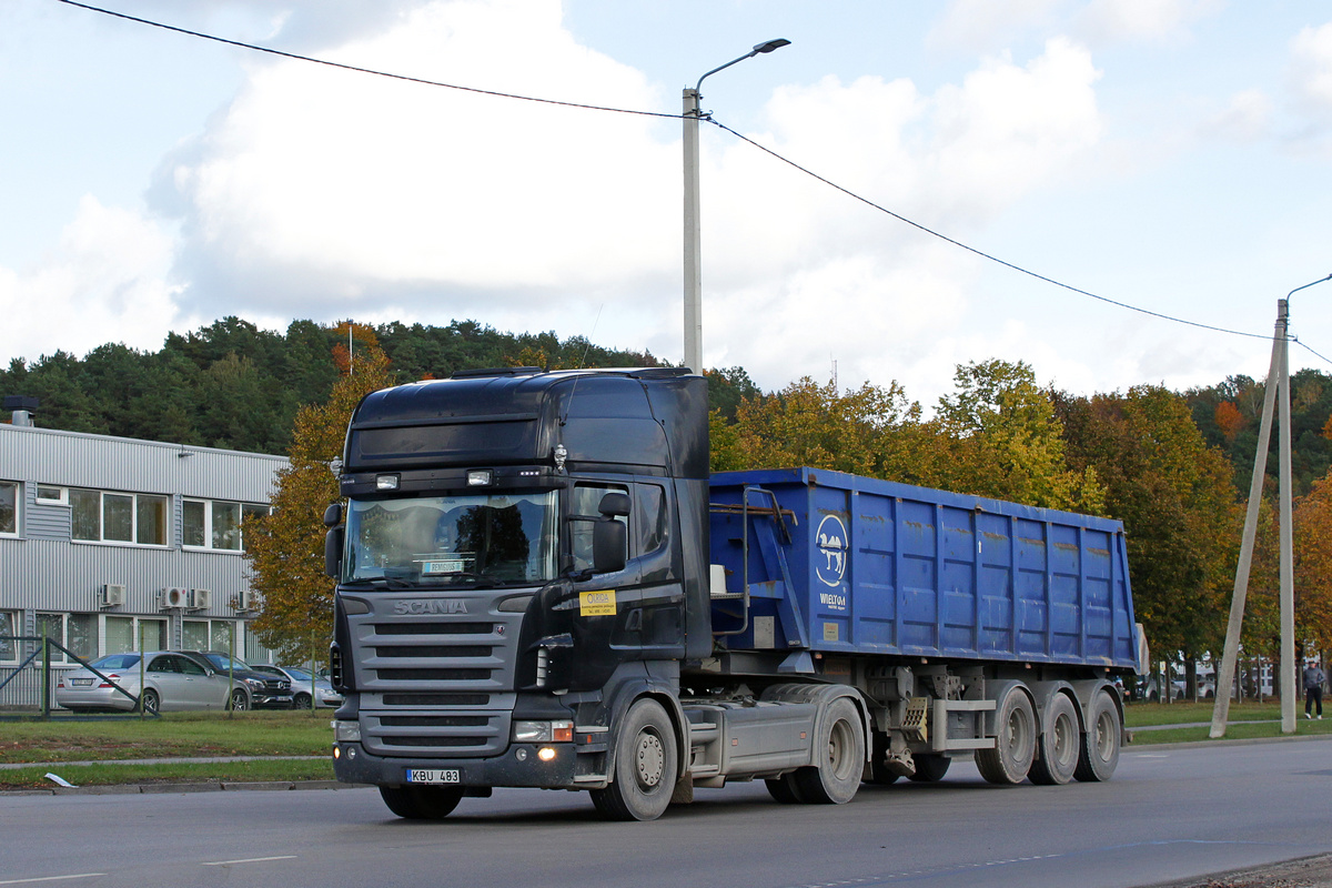 Литва, № KBU 483 — Scania ('2004) R420