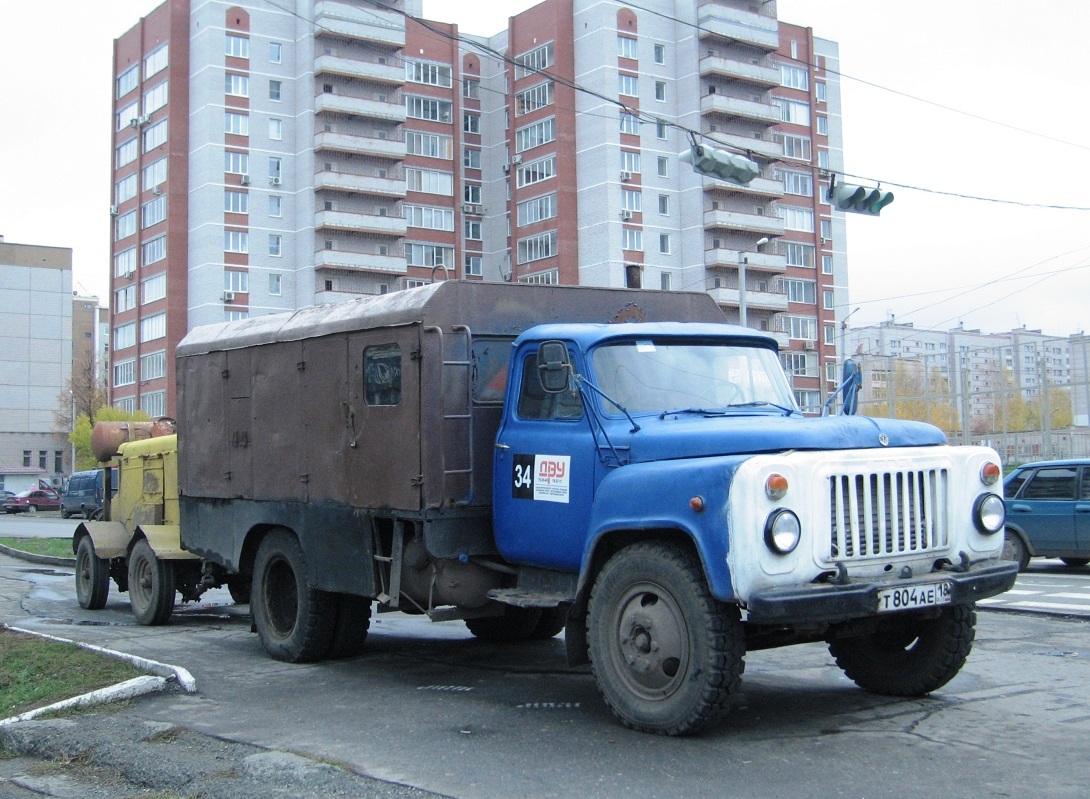 Удмуртия, № Т 804 АЕ 18 — ГАЗ-53-12