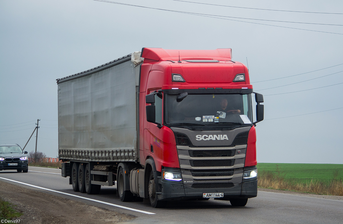 Гродненская область, № АМ 1144-4 — Scania ('2016) R450