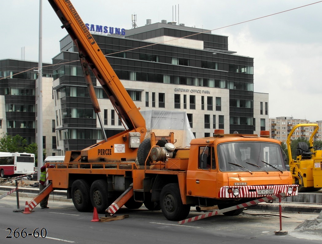 Венгрия, № EYC-096 — Tatra 815 PJ; Венгрия — Работы по строительству и реконструкции трамвайной сети в Будапеште