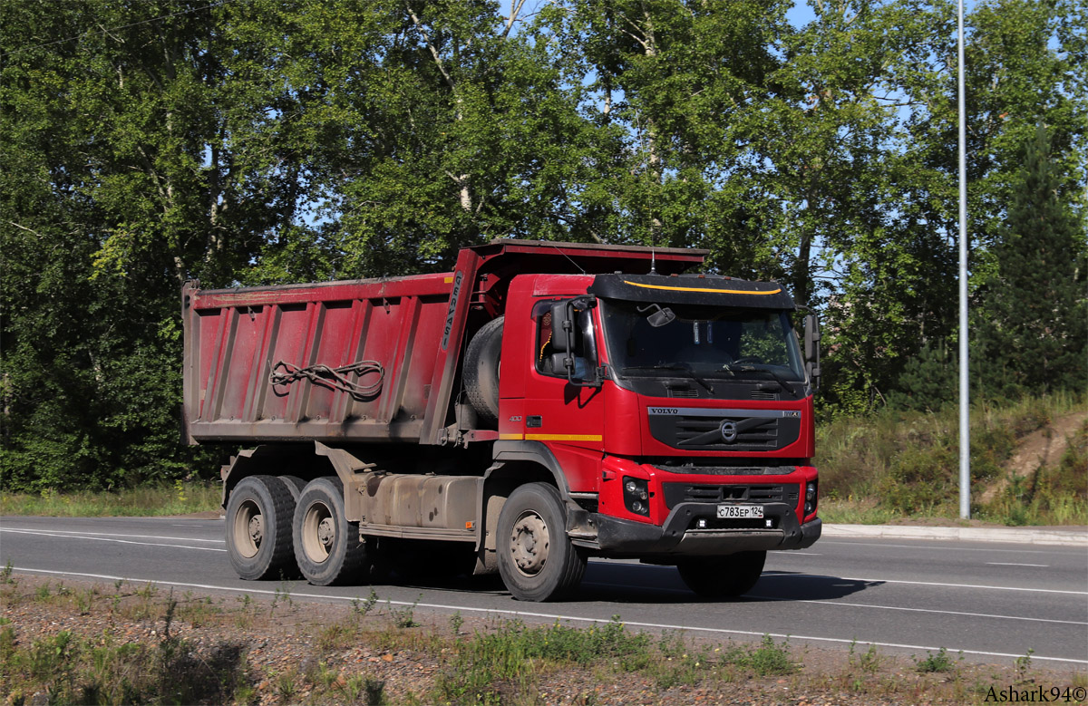 Красноярский край, № С 783 ЕР 124 — Volvo ('2010) FMX.400 [X9P]