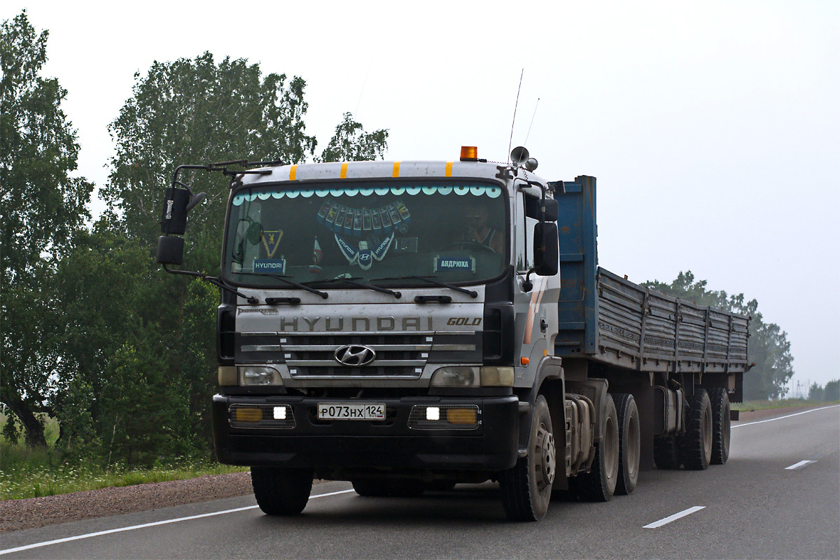 Красноярский край, № Р 073 НХ 124 — Hyundai Super Truck (общая модель)