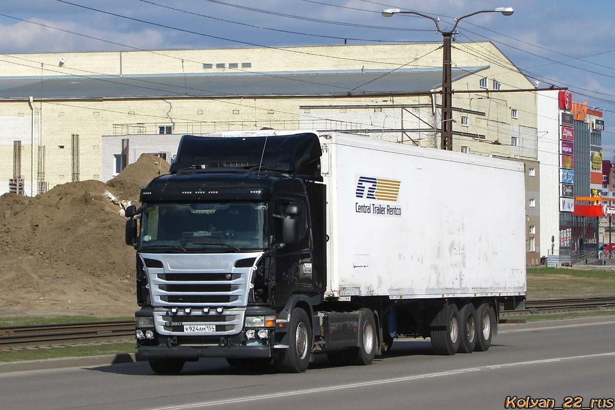 Новосибирская область, № К 924 АМ 154 — Scania ('2009) G380