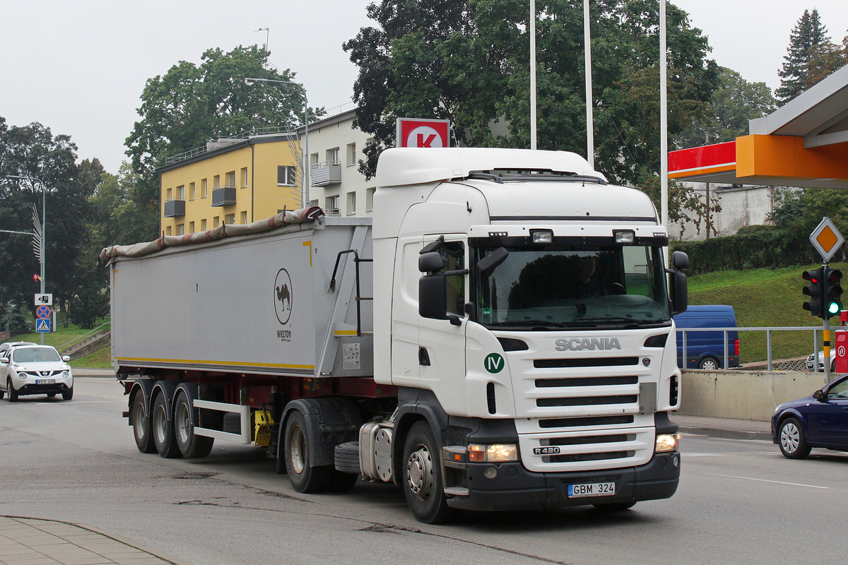 Литва, № GBM 324 — Scania ('2004) R420