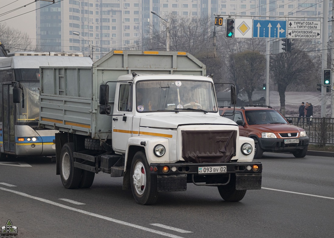 Алматы, № 093 BV 02 — ГАЗ-3309