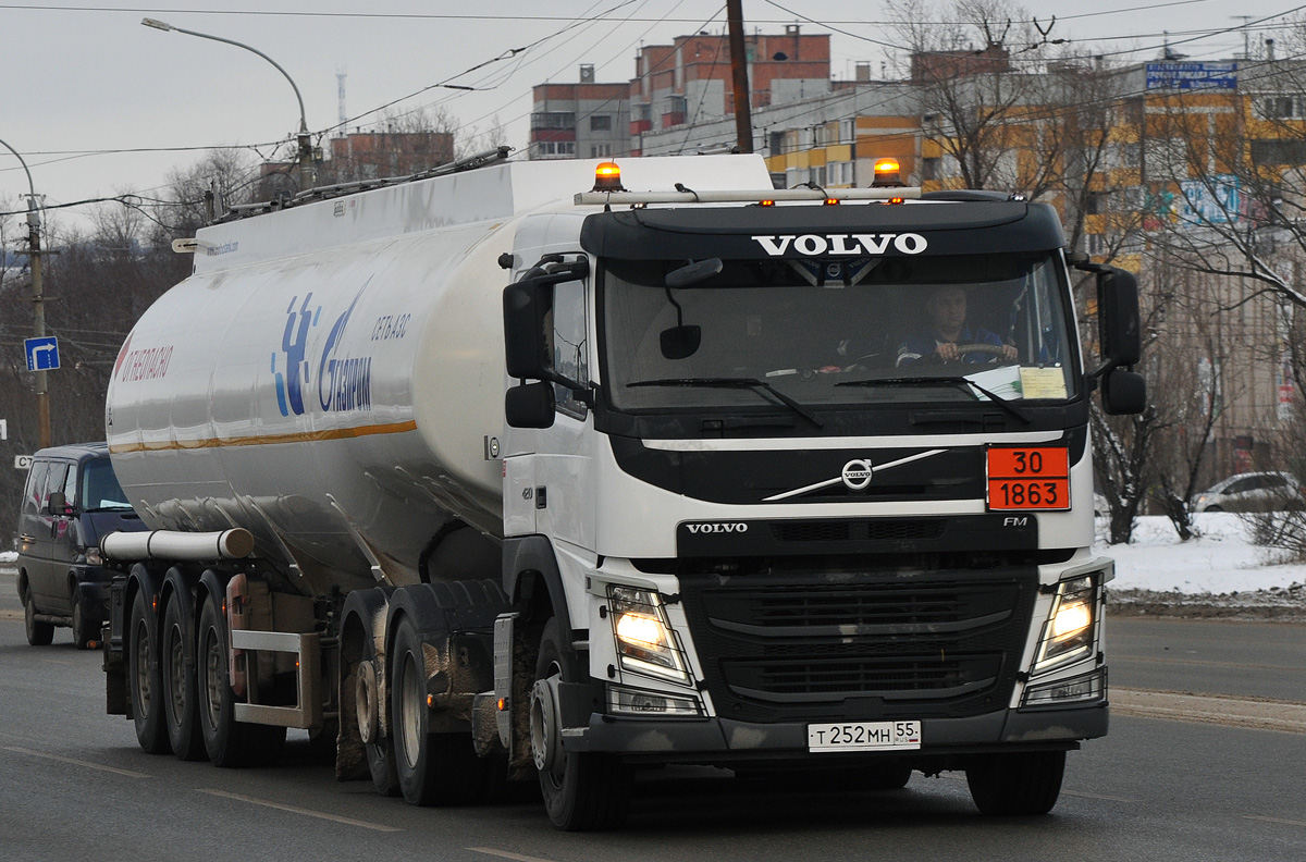 Омская область, № Т 252 МН 55 — Volvo ('2013) FM.420 [X9P]