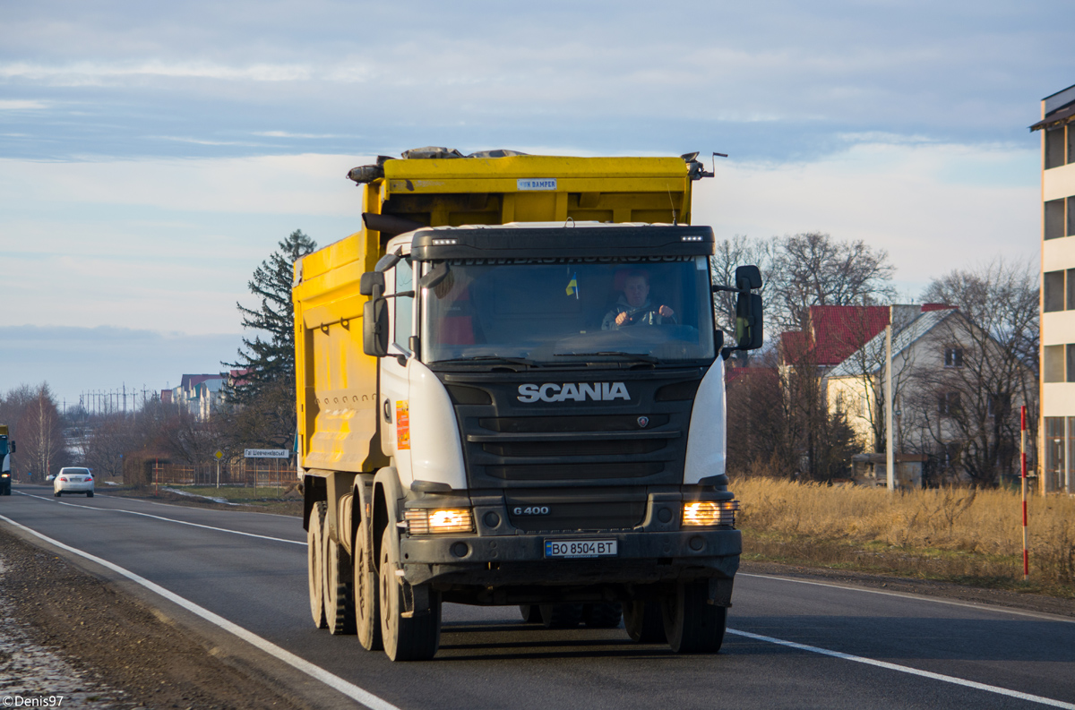 Тернопольская область, № ВО 8504 ВТ — Scania ('2013) G400