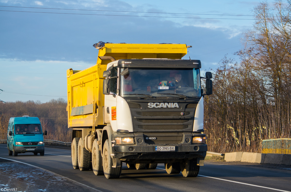 Тернопольская область, № ВО 3985 ВХ — Scania ('2013) G400