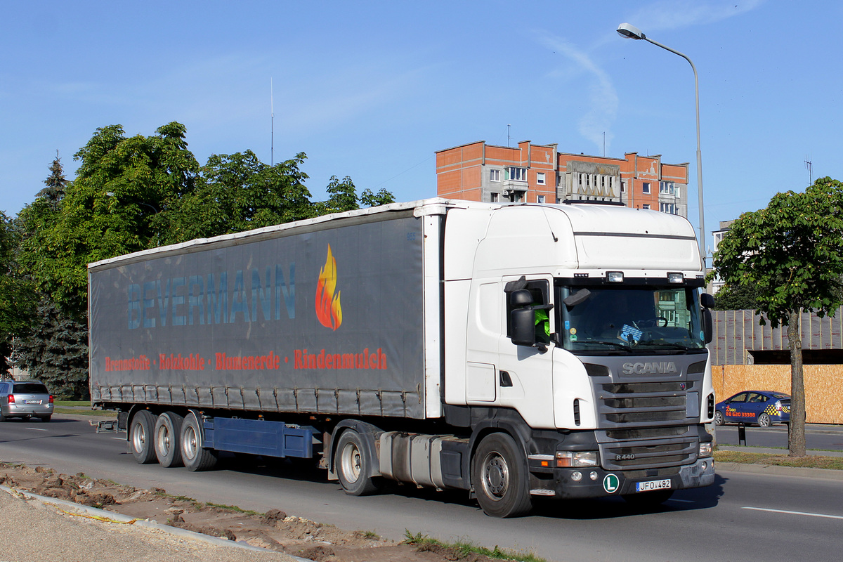 Литва, № JFO 482 — Scania ('2009) R440