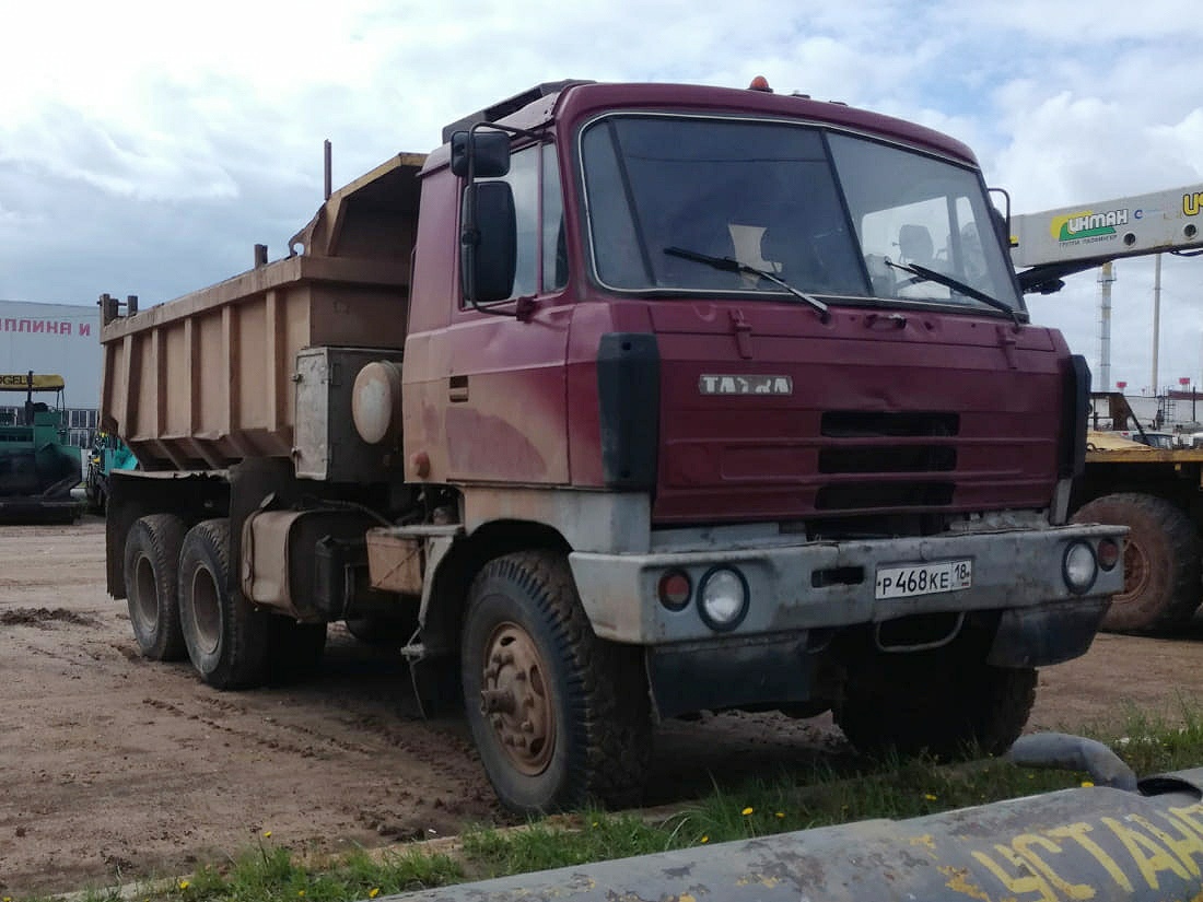 Удмуртия, № Р 468 КЕ 18 — Tatra 815-2 S1