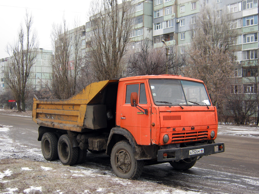 Луганская область, № А 752 ЕМ — КамАЗ-55111 (общая модель)