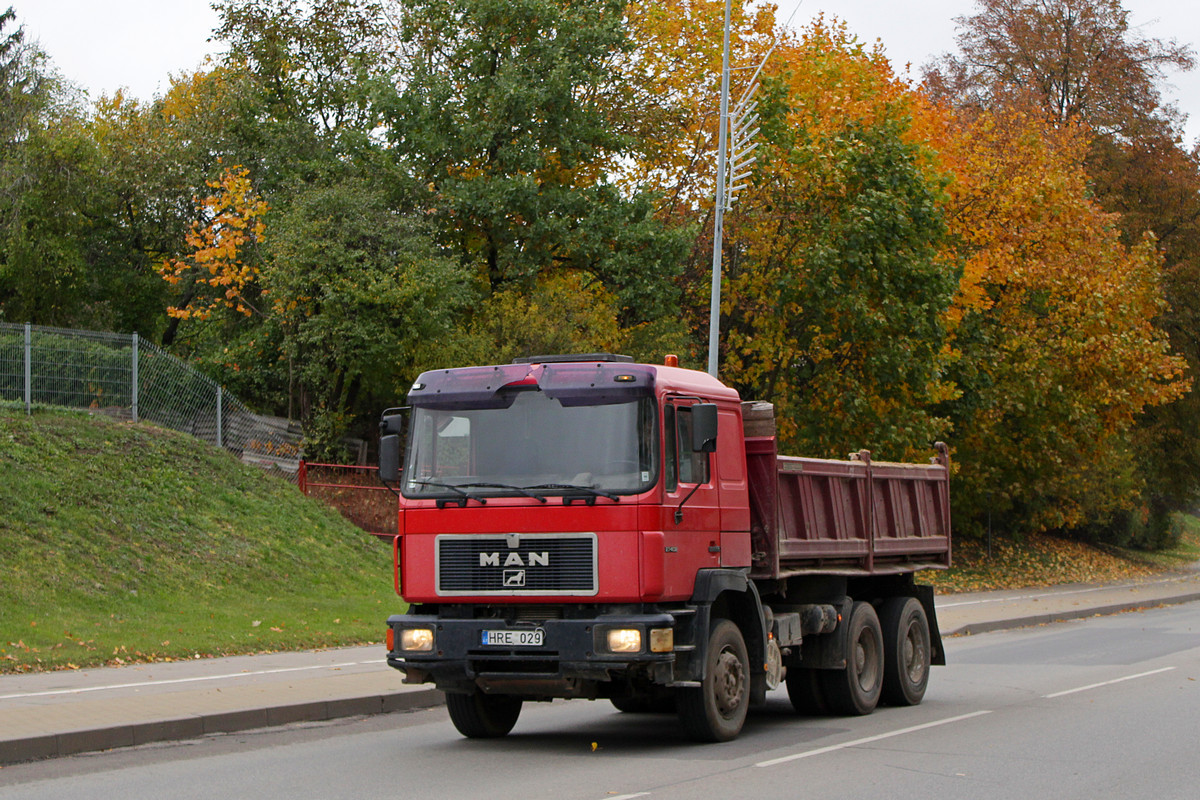Литва, № HRE 029 — MAN F2000 (общая модель)