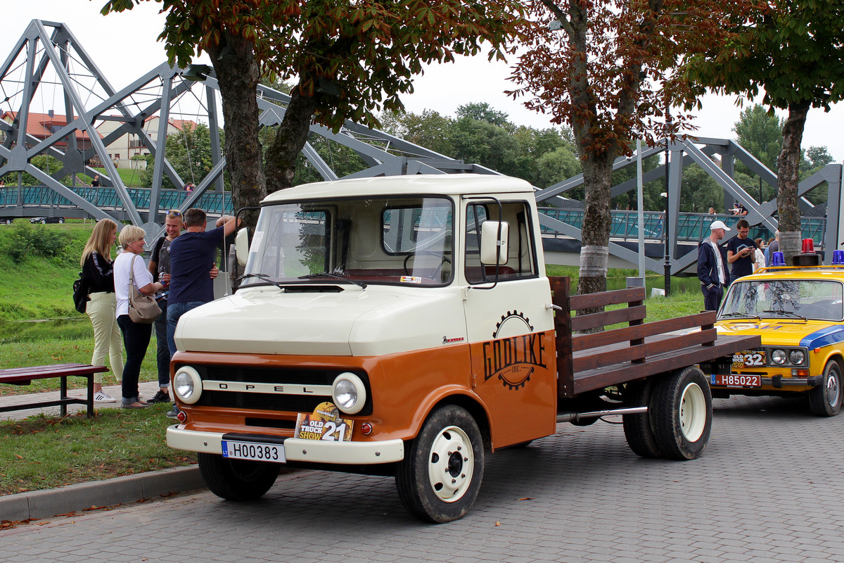 Литва, № H00383 — Opel Blitz; Литва — Old Truck Show 2019