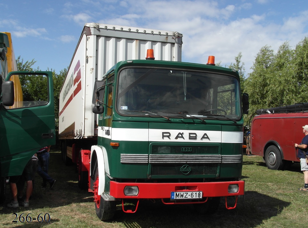 Венгрия, № MWZ-618 — Rába (общая модель); Венгрия — X. Nemzetközi Ikarus, Csepel és Veteránjármű Találkozó, Folyás (2017)