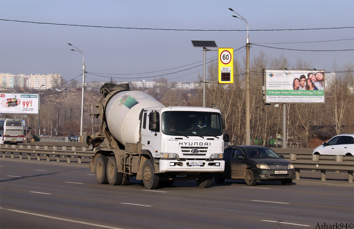 Красноярский край, № Х 881 ВО 124 — Hyundai Super Truck HD270