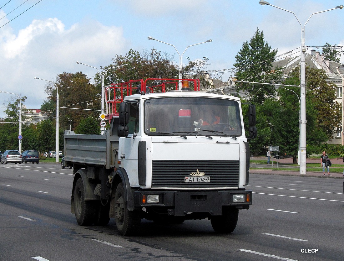 Минск, № АІ 1242-7 — МАЗ-5551 (общая модель)
