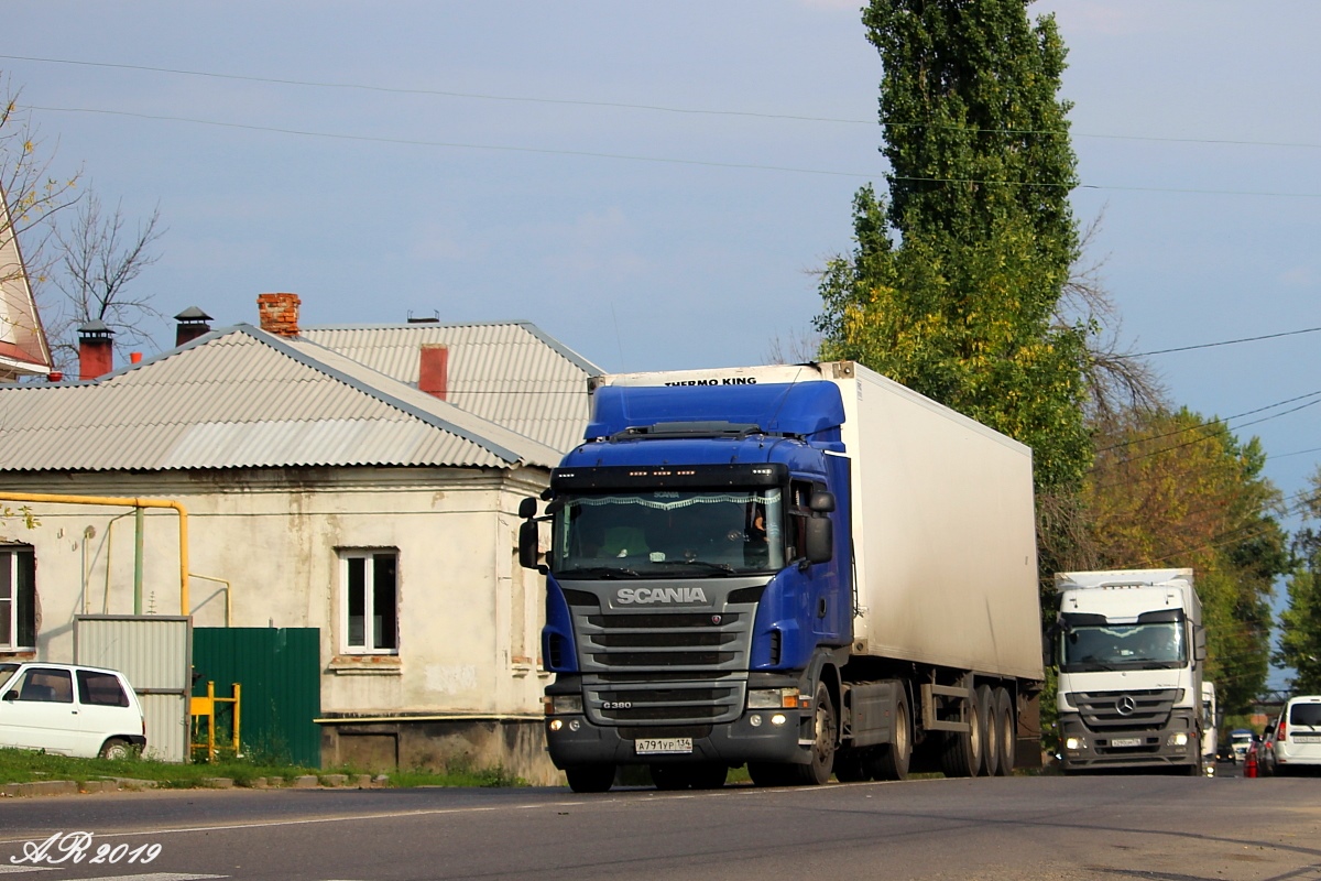 Волгоградская область, № А 791 УР 134 — Scania ('2009) G380
