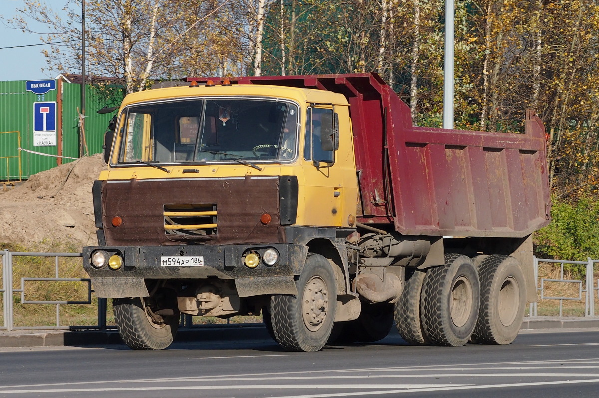 Ханты-Мансийский автоном.округ, № М 594 АР 186 — Tatra 815-2 S1 A