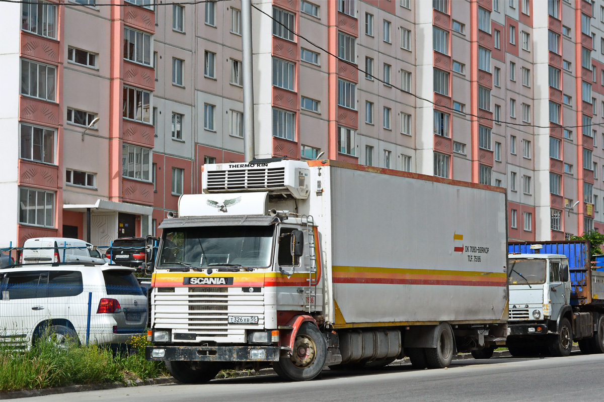 Новосибирская область, № Т 326 ХВ 55 — Scania (II) R93M