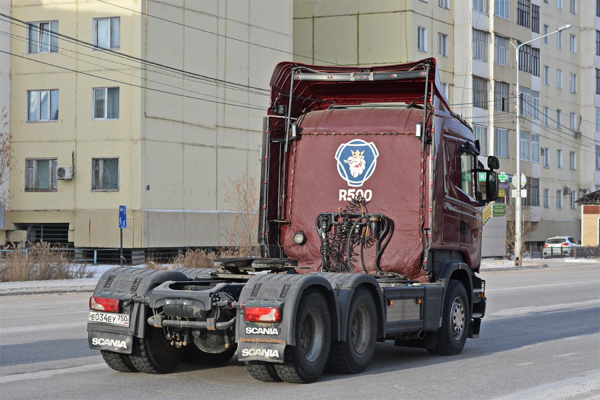 Приморский край, № Е 034 ЕУ 750 — Scania ('2009) R500