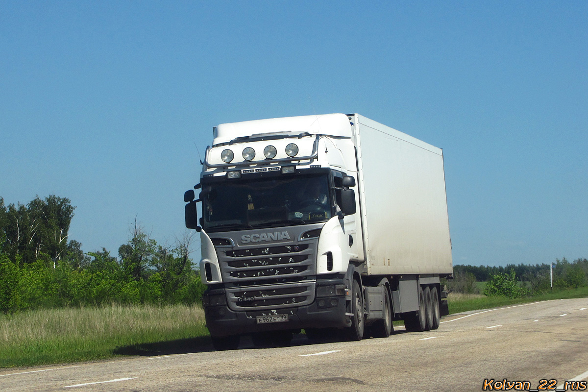 Хакасия, № Е 962 ЕТ 19 — Scania ('2009) G440